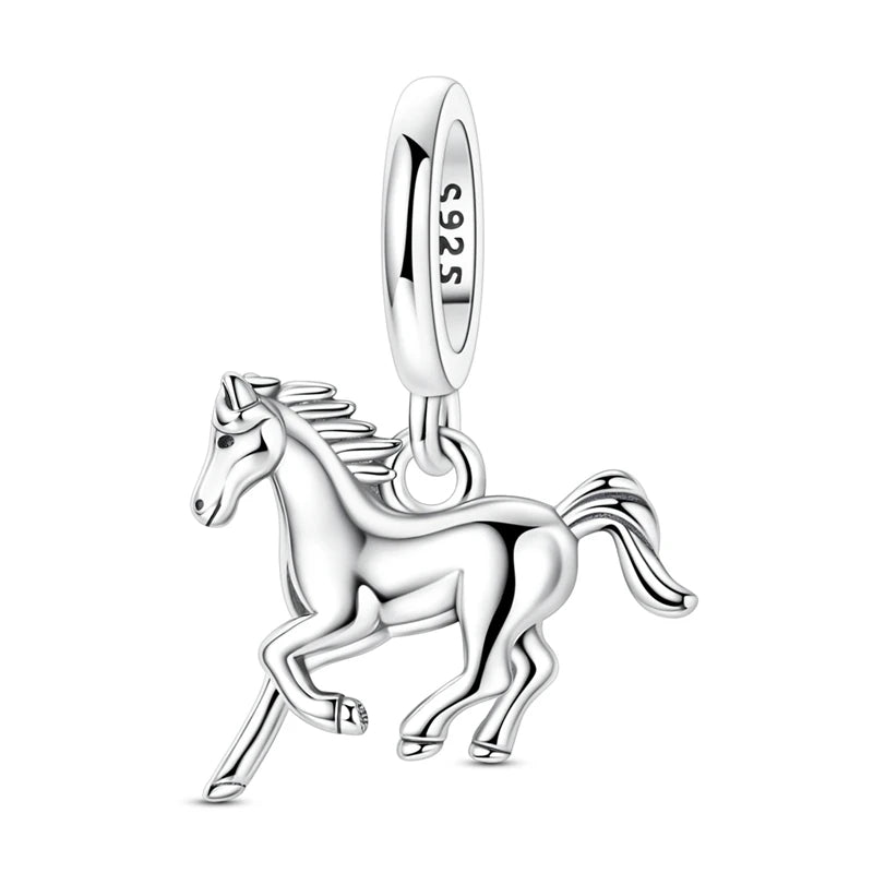 Charm Hot Sales 925 Silver Original Charms Beads Fit Pendant Charm Bracelet Dangle for Women DIY Fine Jewelry Making