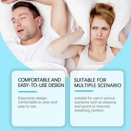 Breathing Aid Nasal Patches Kit for Snore Prevention, Gentle Airflow Enhancer, Smooth Sleep Helper, Portable Daily Care Set