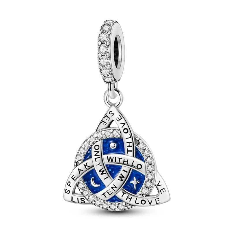 Charm Hot Sales 925 Silver Original Charms Beads Fit Pendant Charm Bracelet Dangle for Women DIY Fine Jewelry Making
