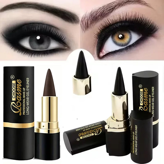 Creamy Texture Eyeliner, 1 Count /2 Counts Easy Coloring Sweat Proof High Pier Pencil, Daily Makeup Accessories for Women and Gi