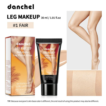 100ml Leg Makeup Long-lasting Waterproof And Anti-Transfer Concealer Even Skin Tone Wheat Tan Brown Liquid Foundation