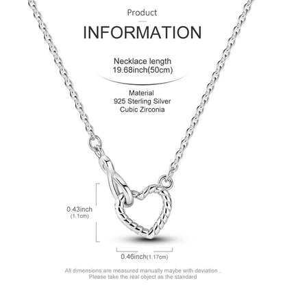 Original 925 Sterling Silver Necklace For Women Pearl Cross Butterfly Turtle Heart Shape Women Necklace Jewelry Gift
