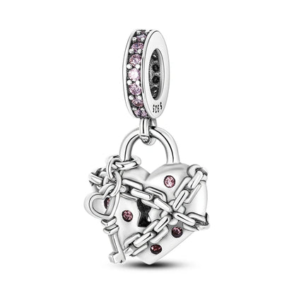 Charm Hot Sales 925 Silver Original Charms Beads Fit Pendant Charm Bracelet Dangle for Women DIY Fine Jewelry Making