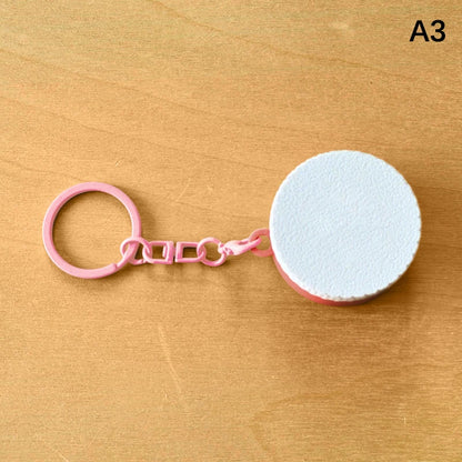 Mini Portable Plastic Pill Box with Keychain - Cross Symbol Medicine Case for Daily Use And Emergencies Sliding Capsule Holder