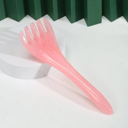 Resin Octopus Comb Head Massager Meridian Scraping Scalp Massage Brush Acupuncture SPA Gua Sha Health Massage Tool