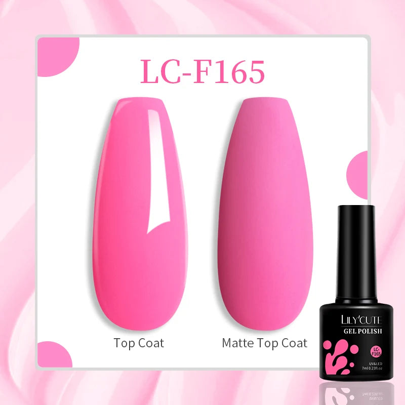 LILYCUTE 7ML Jelly Black Quick Extension Gel Nail Polish Nude Esmalte Unas Semipermanente UV Soak Off Nail Art Construction Gel
