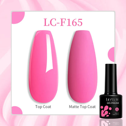 LILYCUTE 7ML Jelly Black Quick Extension Gel Nail Polish Nude Esmalte Unas Semipermanente UV Soak Off Nail Art Construction Gel