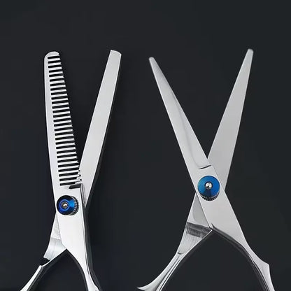 Hairdressing Scissors Stainless Steel Professional Hairdressing Scissors Cutting Thinning Scissors Barber Shear Home Salon