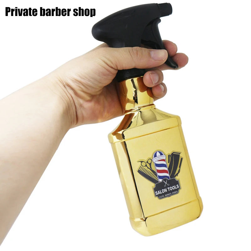 300ml Hairdressing Electroplating Water Spray Bottles Salon Continuous Hairdressing Fine Mist Spray Hairdresser Styling Supplies