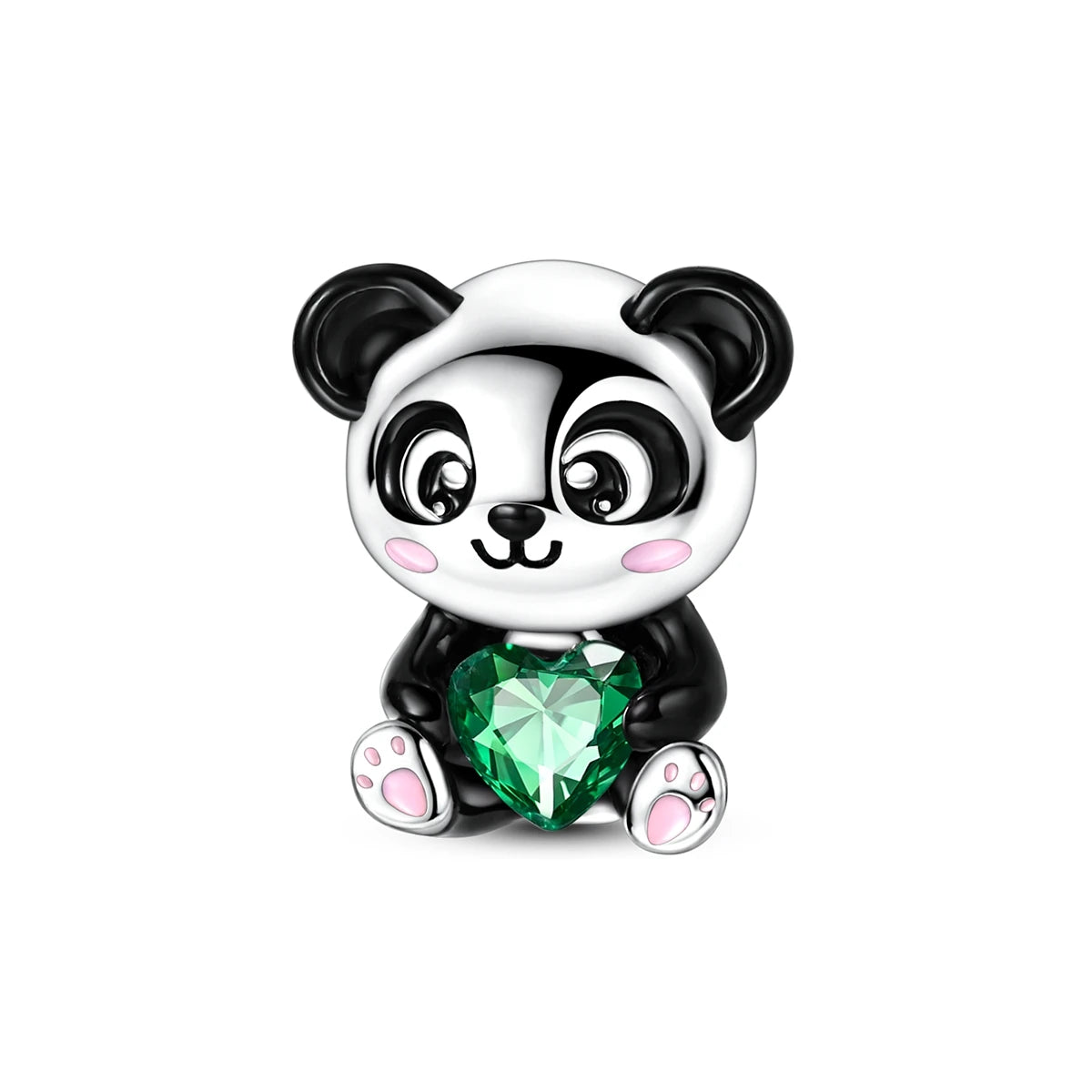 Original Charms 925 Silver Cute Animals Cat Bear Bead For Silver Bracelet Diy Fahsion Jewelry