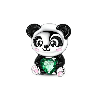 Original Charms 925 Silver Cute Animals Cat Bear Bead For Silver Bracelet Diy Fahsion Jewelry