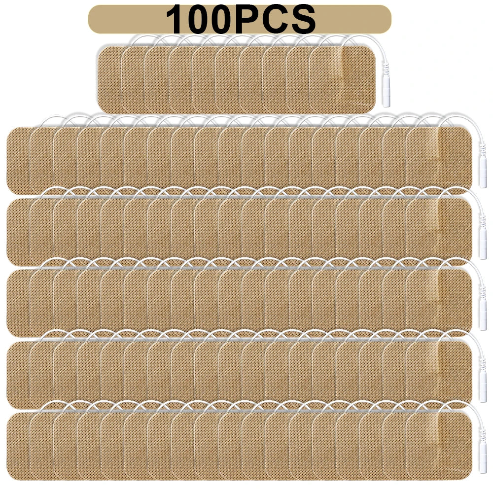 5x5cm EMS Muscle Stimulator Electrode Pads TENS Unit Gel Patches Electric Low Frequency Massage Machine Replacement Pad