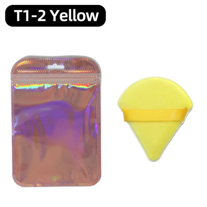 OGEYERO Velvet Triangle Powder Puff Make Up Sponges for Face Eyes Contouring Shadow Seal Cosmetic Foundation Makeup Tool