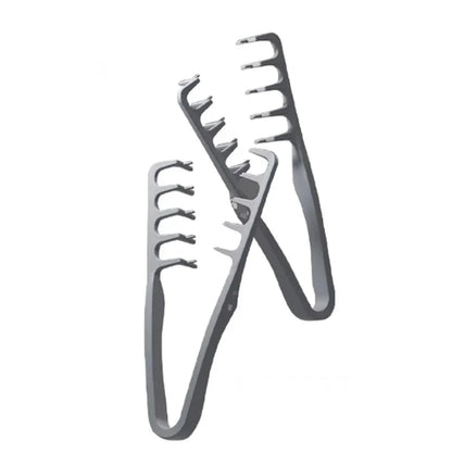 Volumizing Wide-Tooth Hair Styling Comb Textured Styling Comb Korea Style Seam Covering Bangs Hair Combs For Men