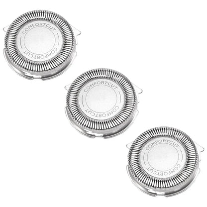 3Pcs SH30/50/52 Shaver Replacement Heads for Electric Shavers Series 1000, 2000, 3000, 5000