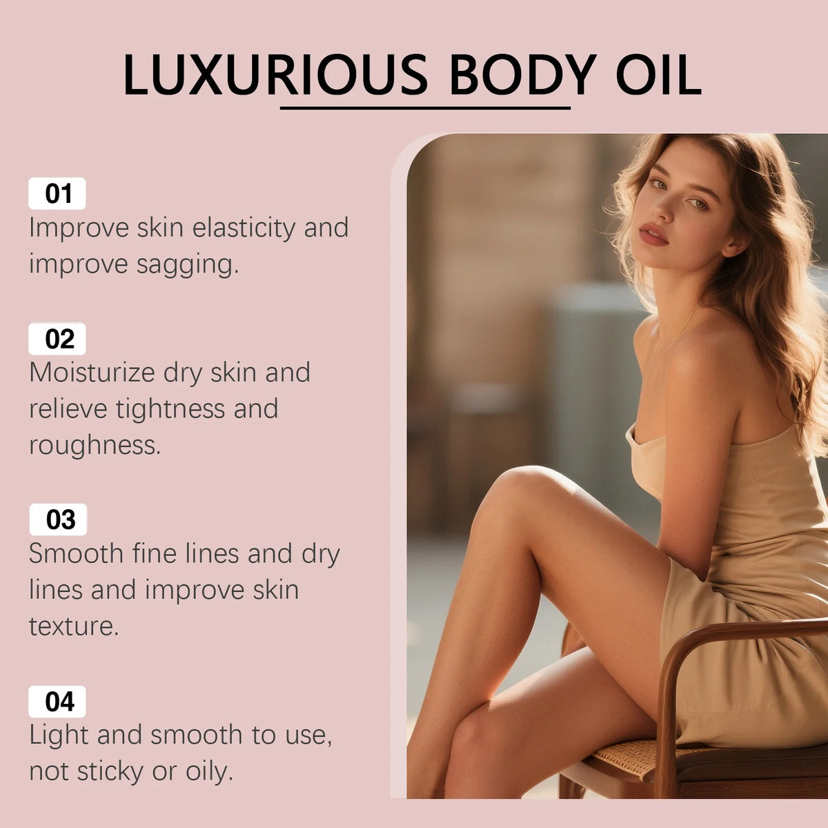 Sagging Firming Skin Body Oil Skin Tightening Anti-Aging Refreshing Abdomen Thigh Improve Elasticity Anti Cellulite Massage Oil