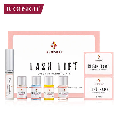 ICONSIGN Lash Lift Kit Lifiting Eyelash Enhancer Lifting Kit Salon Lash Perm Eyes Makeup Gift For Friends
