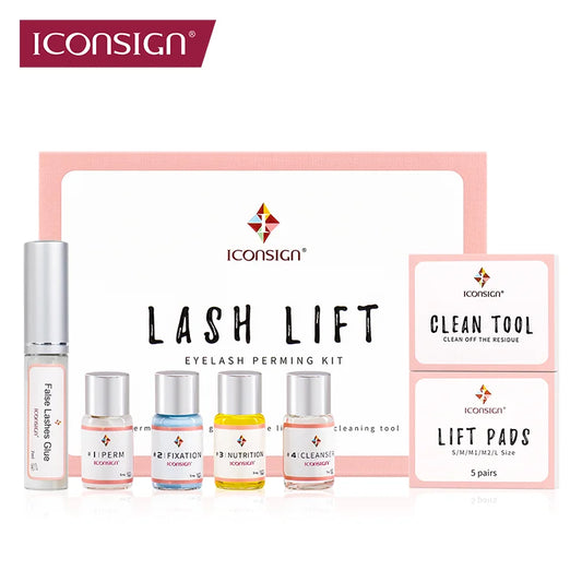 ICONSIGN Lash Lift Kit Lifiting Eyelash Enhancer Lifting Kit Salon Lash Perm Eyes Makeup Gift For Friends