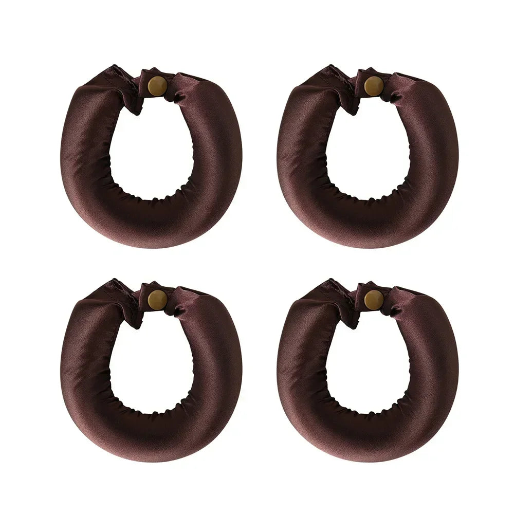 Heatless Curling Rod Headband Satin Hair Curler No Heat Hair Rollers Lazy Curls Soft Curlers Sleeping Flexi Rods Styling Tools