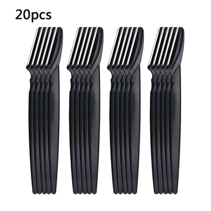 Eyebrow Trimmer Knives Makeup ToolsPortable Face Razor Hair Remover Cutter Brow Epilation Hair Removal Eye  Shaver Blades