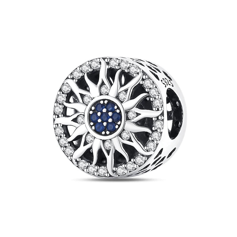 Hot Sales 925 Sterling Silver Charms Beads Devil's Eye Fatima's Hand Cross Beads Fit Original Bracelet Women DIY Jewelry Gifts