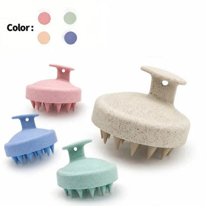 Head Cleansing and Massage Wet and Dry Scalp Massage Brush Soft Massage Cushioned Airbag Non-invasive Scalp Deep Conditioning