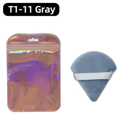 OGEYERO Velvet Triangle Powder Puff Make Up Sponges for Face Eyes Contouring Shadow Seal Cosmetic Foundation Makeup Tool