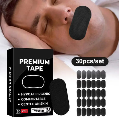 Elastic Sleep Tape for Snoring Stop Snoring Glue Tape Open Mouth Breath Correction Health Care 1/3/5/10 Pack