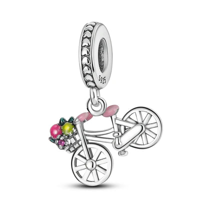Charm Hot Sales 925 Silver Original Charms Beads Fit Pendant Charm Bracelet Dangle for Women DIY Fine Jewelry Making