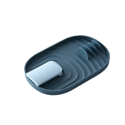 1Pcs Counter Top Shovel Spoon Shelf Patula Rack Pot Lid Rack Shelves Soup Spoon Pad Put Soup Spoon Chopsticks Holder
