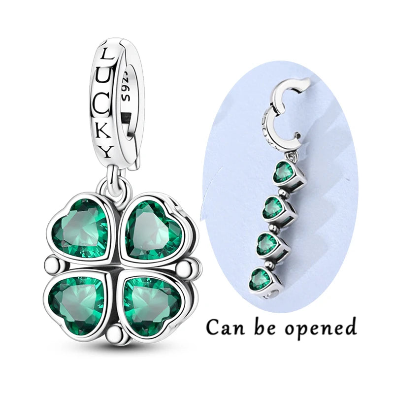Charm Hot Sales 925 Silver Original Charms Beads Fit Pendant Charm Bracelet Dangle for Women DIY Fine Jewelry Making