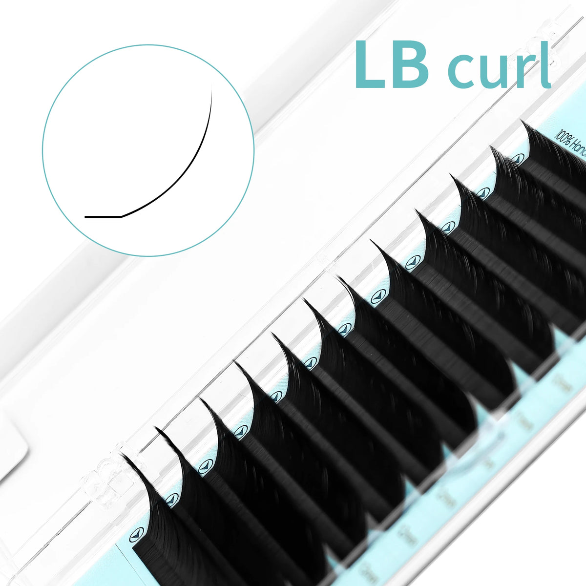 Abonnie LB LJ Curl Cashmere Classic Eyelashes Extensions Mixed Tray LB Curl Eyelashes