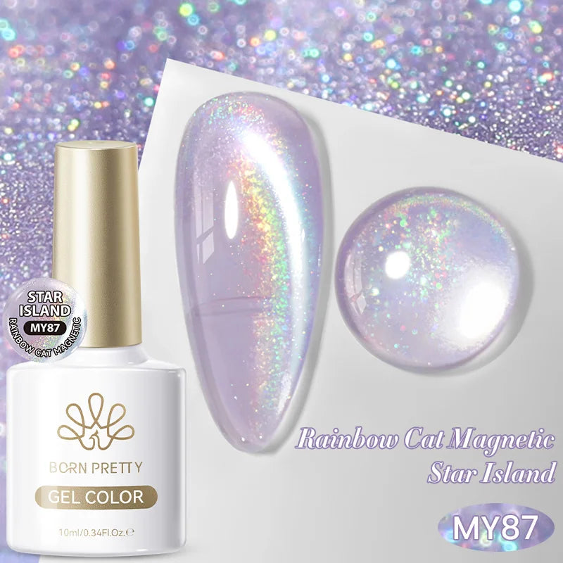 BORN PRETTY 117 Colors Cat Magnetic Gel Nail Polish 10ml Full Coverage Varnish Semi Permanent Super Gorgeous Nails Manicure