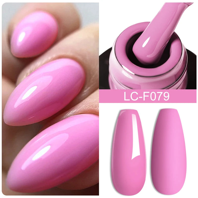 LILYCUTE 7ML Jelly Black Quick Extension Gel Nail Polish Nude Esmalte Unas Semipermanente UV Soak Off Nail Art Construction Gel