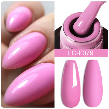 LILYCUTE 7ML Jelly Black Quick Extension Gel Nail Polish Nude Esmalte Unas Semipermanente UV Soak Off Nail Art Construction Gel