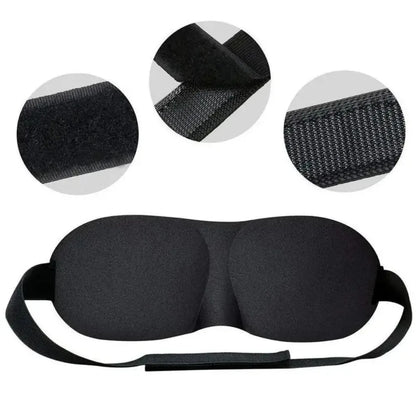 Eye Mask for Sleeping 3D Contoured Cup Blindfold Concave Molded Night Sleep Face Masks Block Out Light with Women Men Eyepatch