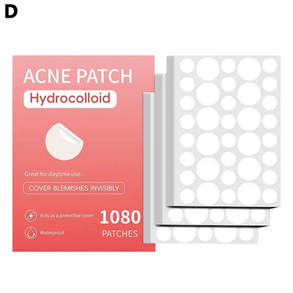360/720/1080 Counts Invisible Pimple Patch Acne Stickers Skin Care Concealer For Face Spots Acne Pimples, Beauty Makeup Tools
