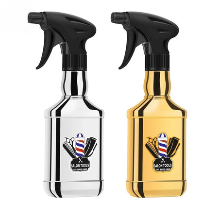 300ml Hairdressing Electroplating Water Spray Bottles Salon Continuous Hairdressing Fine Mist Spray Hairdresser Styling Supplies