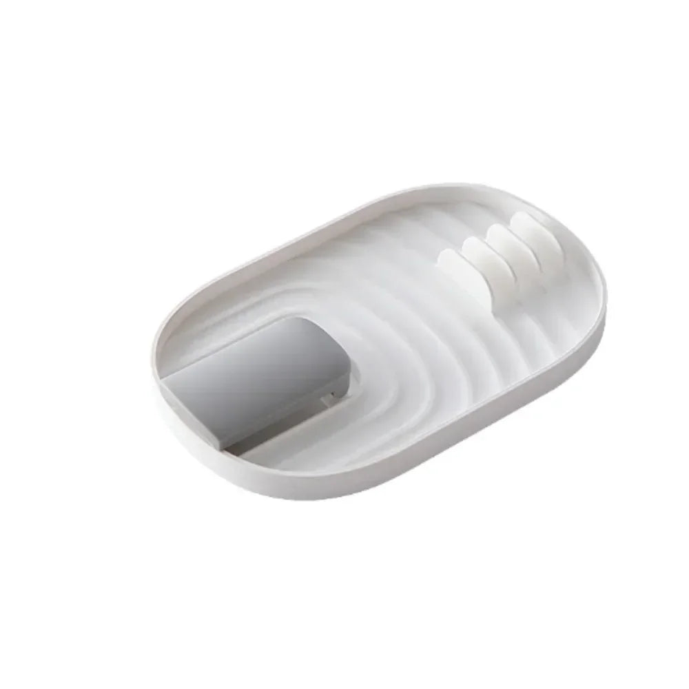 1Pcs Counter Top Shovel Spoon Shelf Patula Rack Pot Lid Rack Shelves Soup Spoon Pad Put Soup Spoon Chopsticks Holder