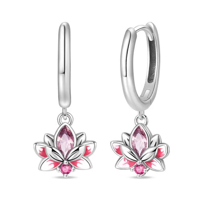New 925 Sterling Silver Wine Cup Butterfly  Women Earrings Brilliant Wedding Engagement Star Earrings Jewelry Gift
