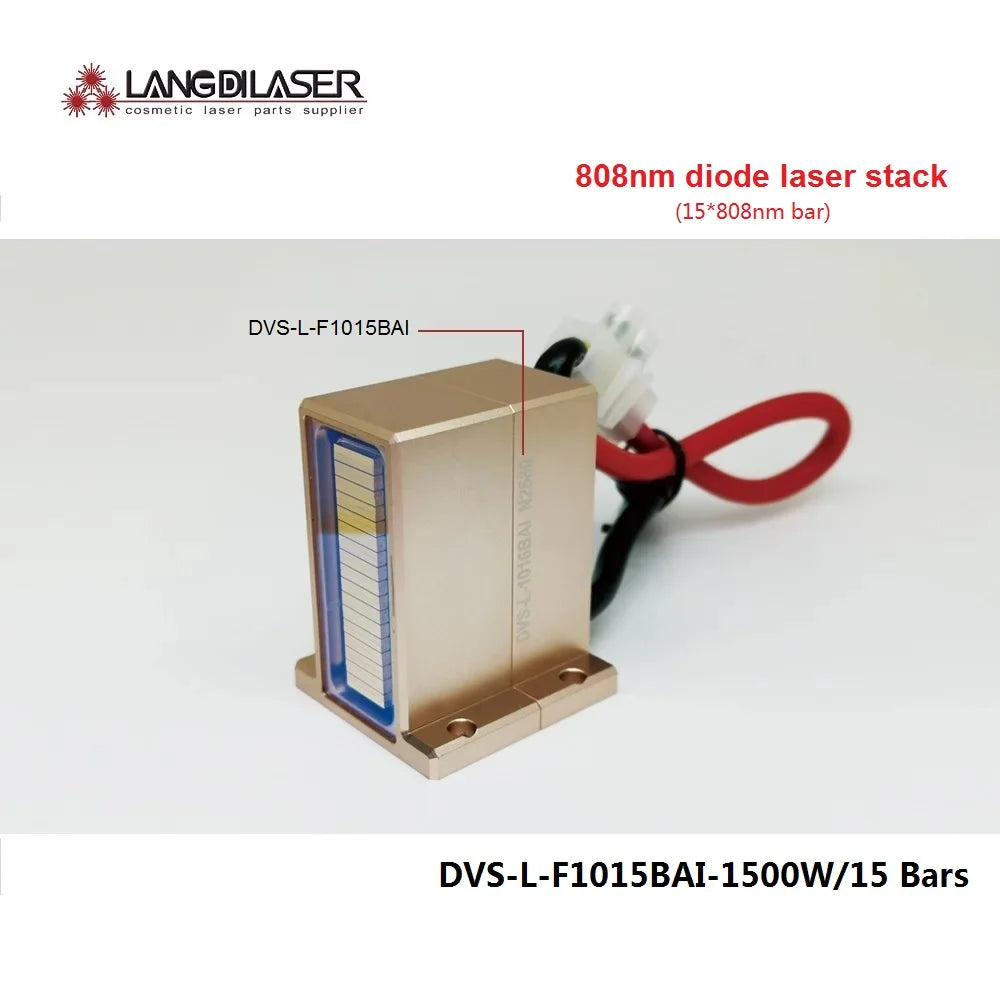DVS-L-1016BAI Cosmetical-Diode-Laser-Stack With Output Power 1600W/16 Bars Assemble/Per Bar Power 100W /Warranty 10 Millions