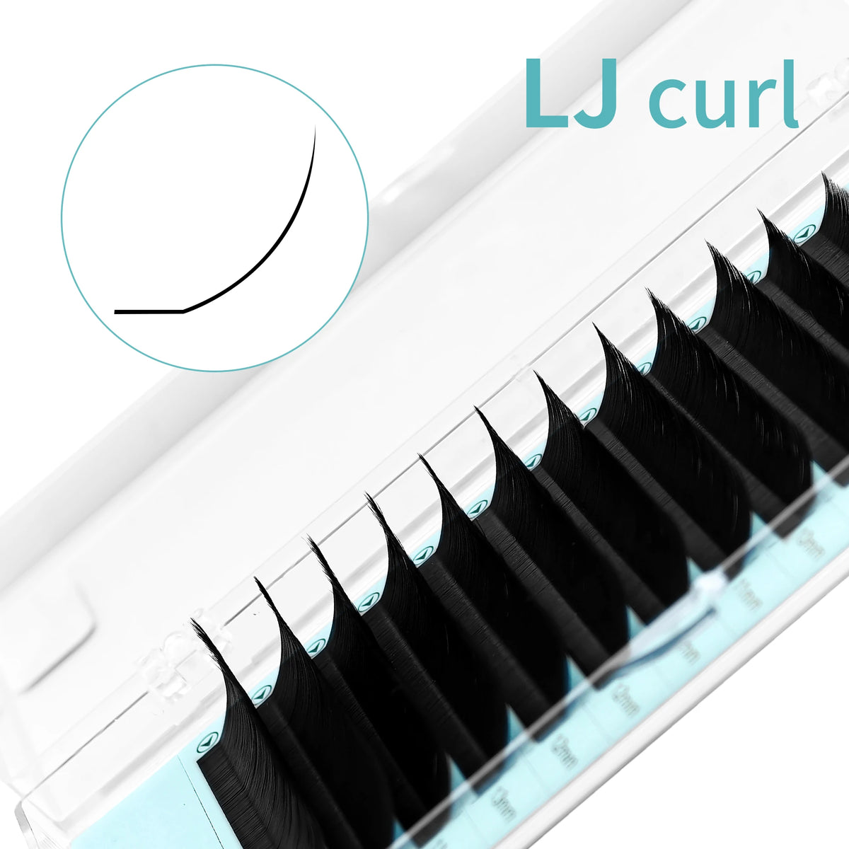 Abonnie LB LJ Curl Cashmere Classic Eyelashes Extensions Mixed Tray LB Curl Eyelashes
