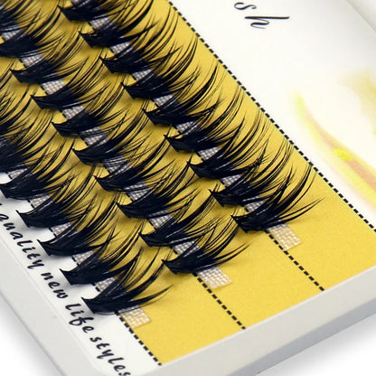 20D/30D Mink Eyelashes 1 Box/60 Bundles Natural Eyelash Extension 3D Russia Individual Eyelash Cluster Makeup Tools Lashes Cilia