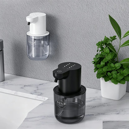 New Wall Mounted Automatic Soap Dispenser Foam Smart Hand Washing Machine 500ml Liquid Rechargeable Bathroom Induction Sensor