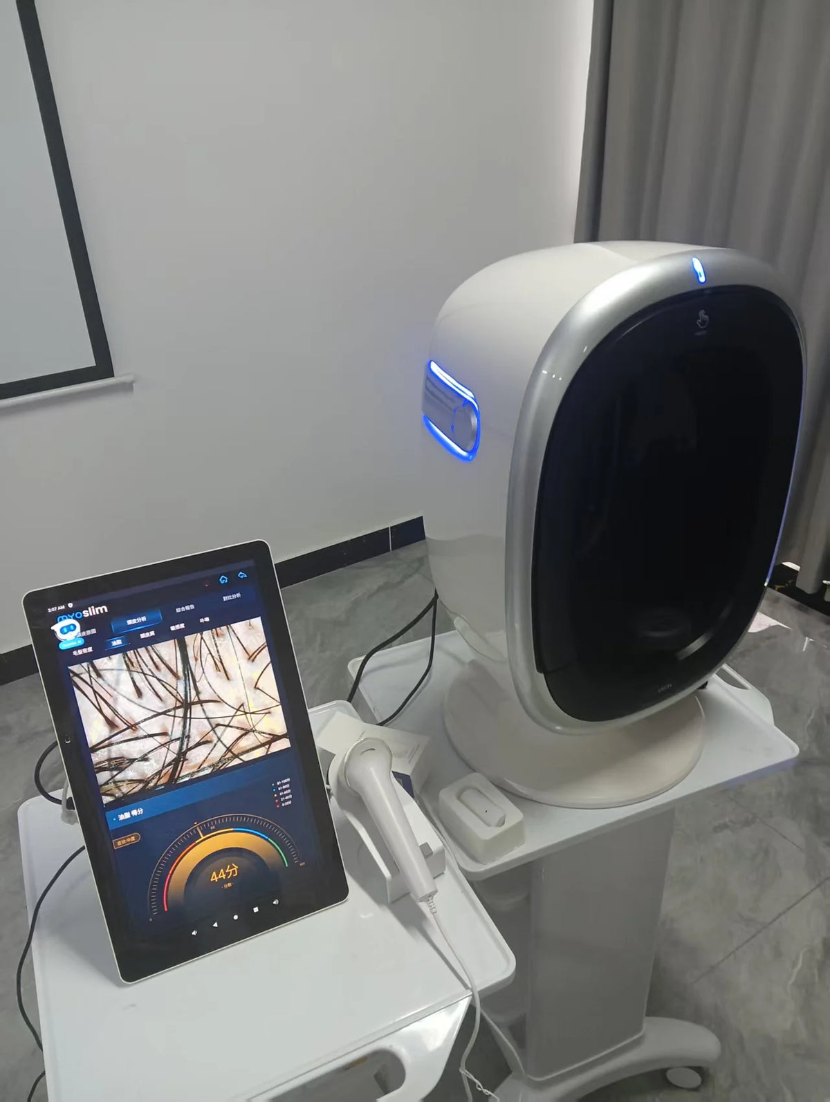Supreme Portable 3D Magic Mirror | Professional Facial Detector & Monitor, Super Sensitive Camera Reveals All Hidden Skin Proble