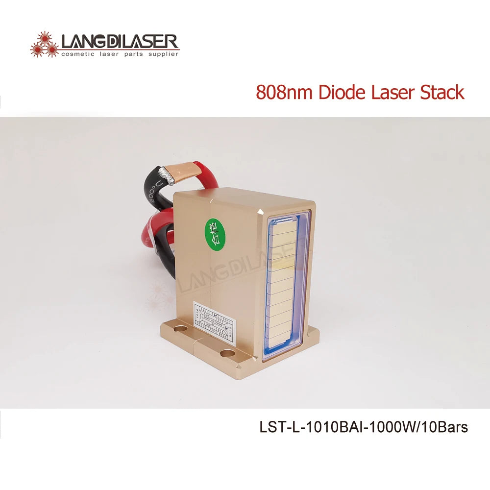 LST-L-1010BAI-1000W-808nm Diode Laser Stack For Cosmetical-Laser-Hair Removal Application