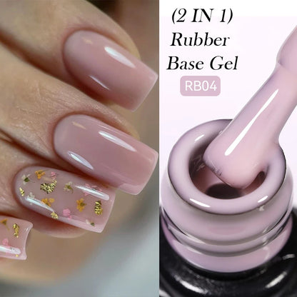 LILYCUTE 7ml Base Nowipe Top Coat Soak Off UV LED Gel Nail Polish Reinforcement Gel Semi Permanent Multifunction Gel Varnishes