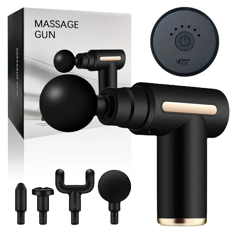 Massage Equipment Neck Membrane Rob Cervical Spine Massage Instrument Mini Fascia Gun Wireless Massage Gun Muscle Relaxation