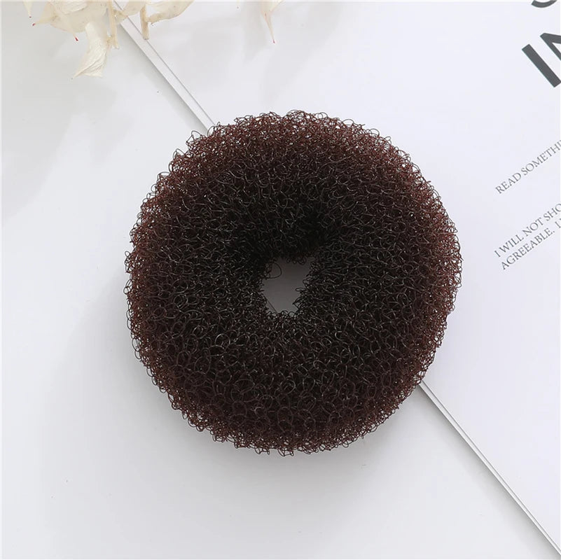 1pc Fashion Hair Styling Hair Bun Donut Foam Sponge Easy Big Ring Hair Styling Tools Women Girls Hair Accessories