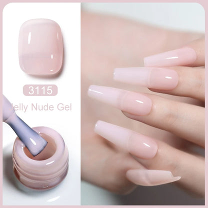 Clou Beaute TPO FREE Nail Gel Polish High Pigment Nail Art Supply Spring Summer Pastal Color Varnish UV Gel Clear Base Top Coat